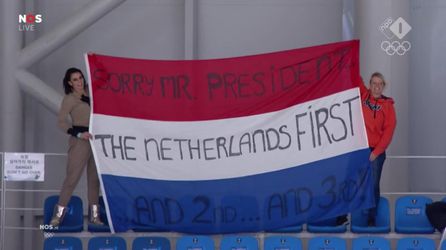 Spandoek van het jaar: Sorry, Mr. President...