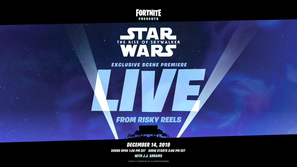 Event brengt Star Wars-film vanavond naar Fortnite