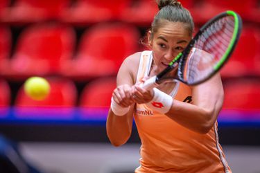 Nederlandse tennissters vegen gastland met wervelende dubbel van de baan in Turkije