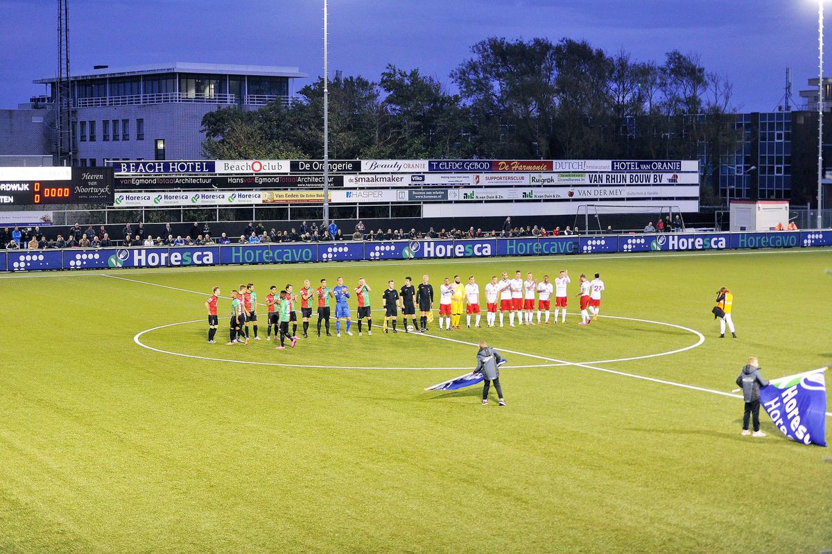 Ajax speelt bekerduel tegen Te Werve in Noordwijk