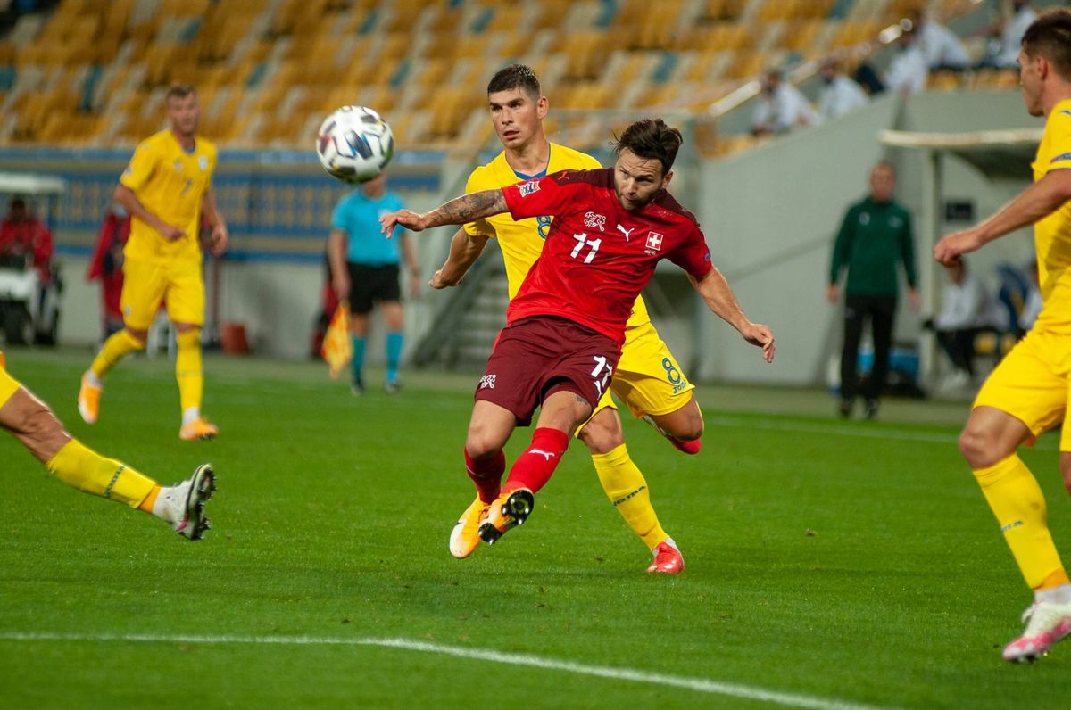 Last-minute streep door Zwitserland-Oekraïne in de Nations League