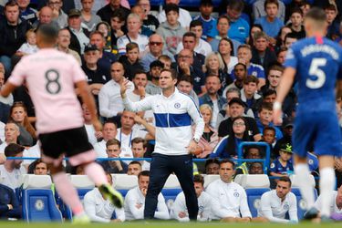 Chelsea wint weer niet en dus wacht trainer Lampard ook nog op zijn eerste zege