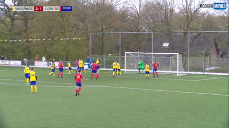 🎥 | Held! Amateurkeeper scoort met omhaal in de 98e minuut de gelijkmaker