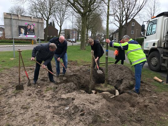 Van Gerwen krijgt eindelijk zijn welverdiende kampioensboom in Vlijmen