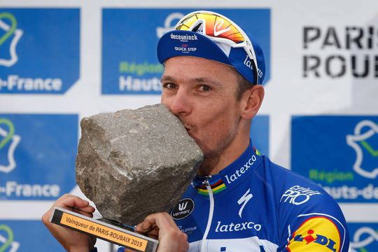 Gilbert blij met zege Parijs-Roubaix: 'Voelt als revanche'