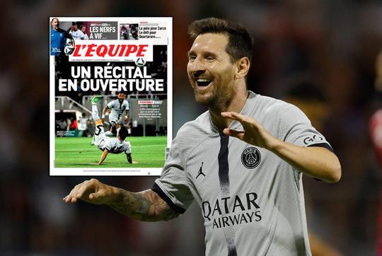 Buitenlandse media genieten van Messi's historische omhaal: 'Een nieuwe juweel'