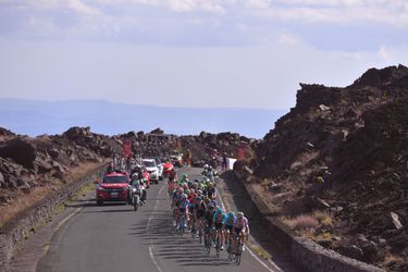 Beuken in Italië: renners finishen in Giro d'Italia van 2022 bovenop de Etna