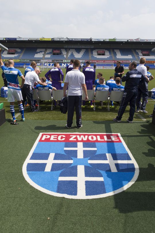 Van harte PEC Zwolle! Zo oud worden de Blauwvingers