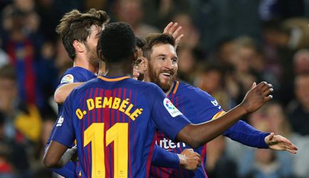 Barça dankzij hattrick Messi langs Leganés (video)