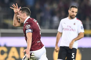 AC Milaan onderuit tegen Torino (video)