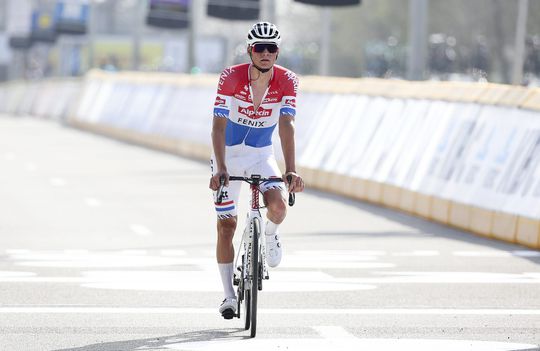 Mathieu van der Poel na mindere Dwars door Vlaanderen: 'Nooit verstoppertje gespeeld'