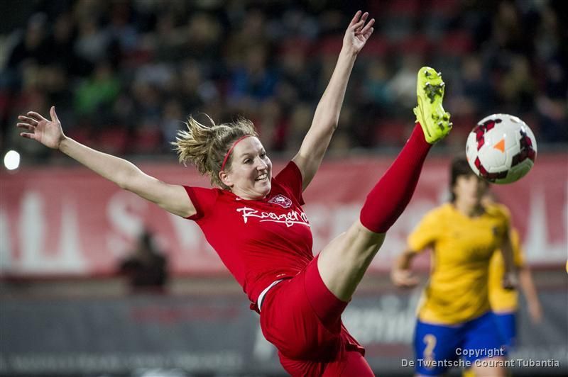 Nipte zege voor FC Twente Vrouwen in voorronde Champions League