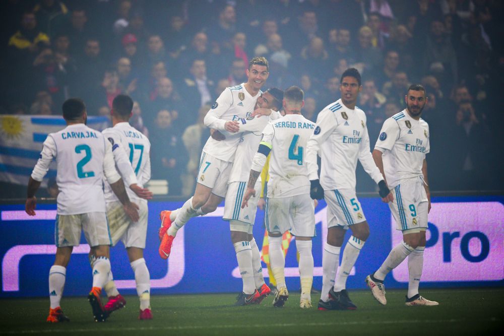 Real voor 8e jaar op rij bij beste 8 in CL na simpele zege op PSG