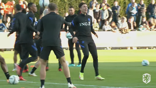 🎥 | Check hier live de training van het Nederlands elftal