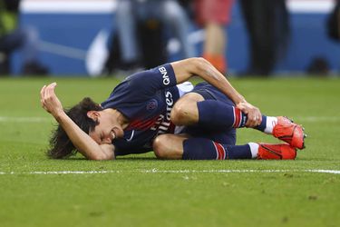 Pech voor PSG: Cavani raakt geblesseerd met CL-wedstrijd in zicht