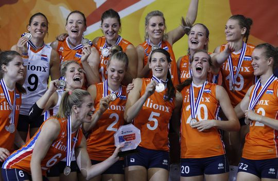 Volleybalsters niet zo blij met 2de plek: 'Kunnen bijna oud-zilverzaak beginnen'