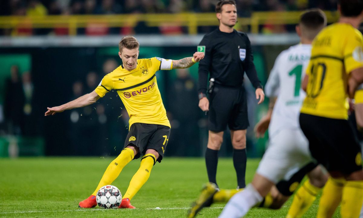 Niemand weet nog of Reus dit weekend kan spelen voor Dortmund