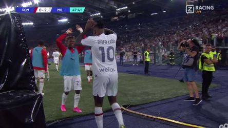 🎥 | Rafael Leao schiet AC Milan op magistrale wijze naar 2-0-voorsprong