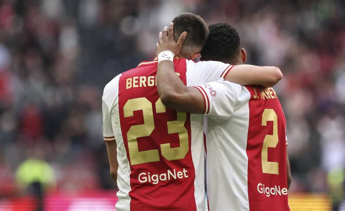 Ajax weer samen met PSV op plek 2: Fortuna vertrekt met lege handen uit Amsterdam