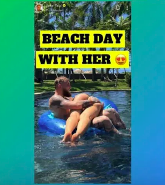 🍑👀| Jake Paul deelt intieme plaatjes van stranddag met Jutta Leerdam: 'Vibes'