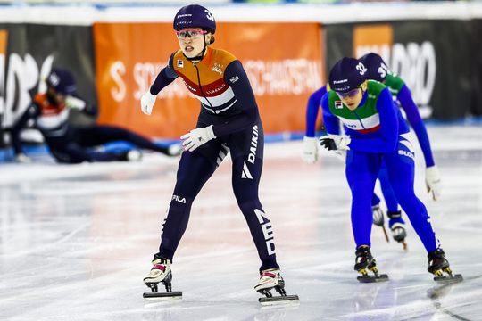 Suzanne Schulting is direct lekker op dreef en wint 2 afstanden in Heerenveen