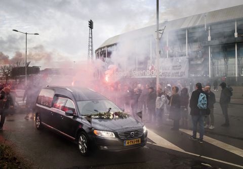 Weduwe Feyenoorder Christian Gyan richt zich tot Het Legioen: 'Bedankt voor jullie liefde'