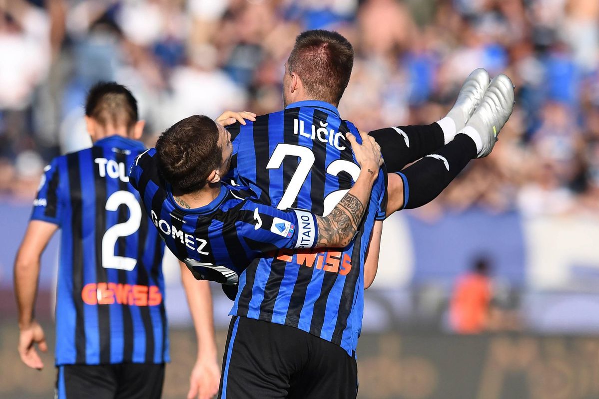 7-klapper voor De Roon en Hateboer met Atalanta Bergamo tegen Udinese, hattrick Muriel