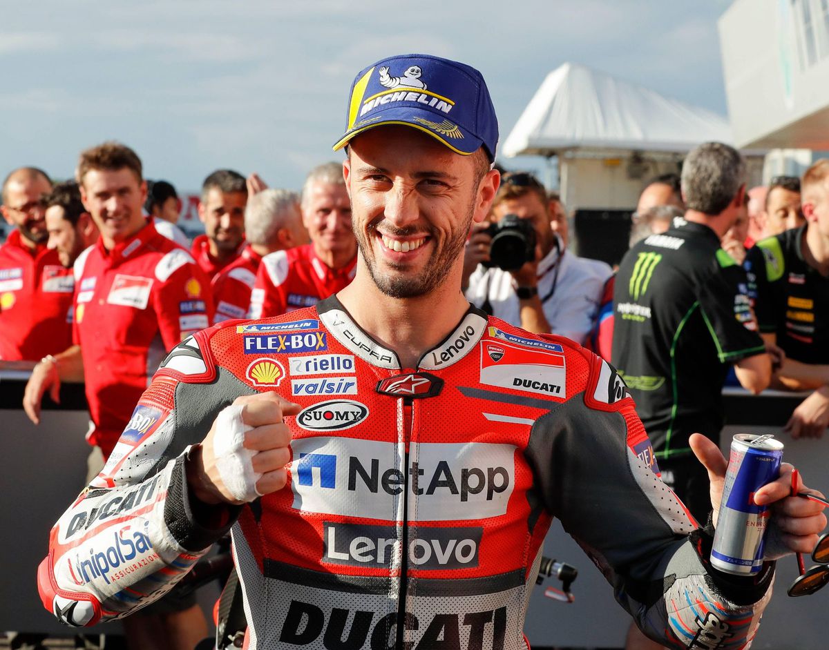 Dovizioso pakt pole in Japan en houdt vleugje hoop