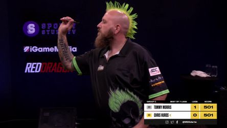 Peter Wright, eat your heart out! Chris Hurds wint de strijd om gekste kapsel in dartcircuit