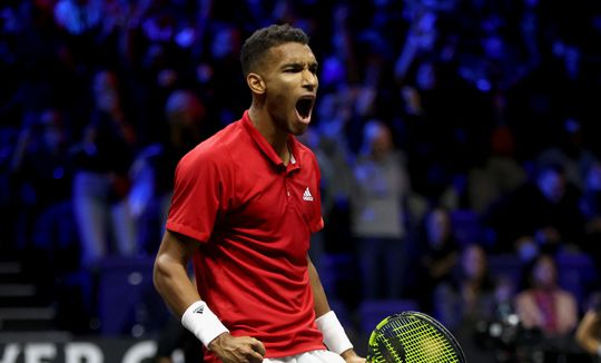Team World komt op matchpoint bij Laver Cup nadat Auger-Aliassime Djokovic verslaat