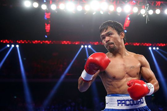 'Bokskraker tussen Pacquiao en Khan gaat niet door'