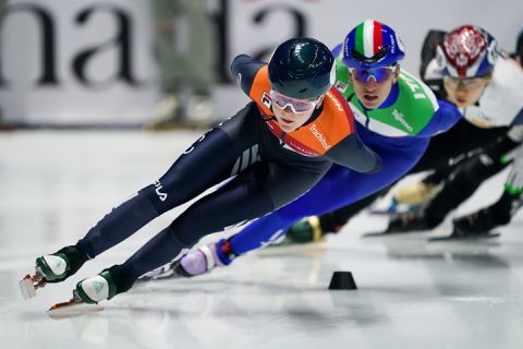Xandra Velzeboer troeft favoriete Boutin af bij 500 meter op WK shorttrack