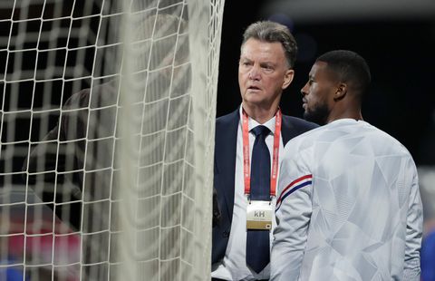 Georginio Wijnaldum over Louis van Gaal: 'Of het is uitgesproken? Denk het niet'