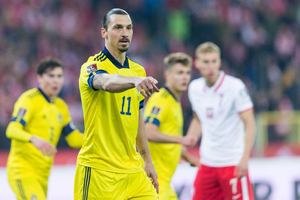 Zlatan Ibrahimovic hoopt door te kunnen als international Zweden: 'Zolang ik kan'