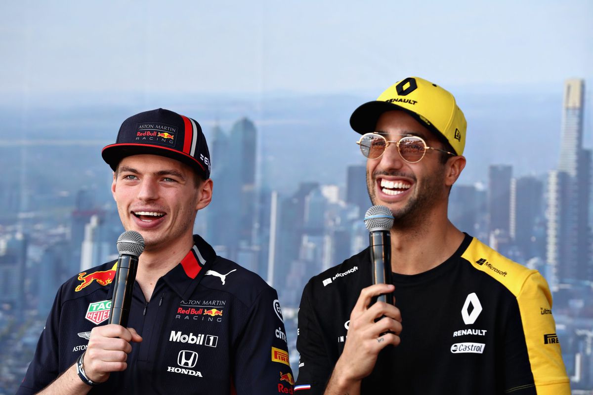 Ricciardo heeft mooie herinneringen aan duels met Max: 'Vonden soms twee tienden'