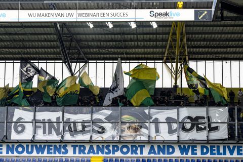 Geen uitsupporters bij duels tussen ADO Den Haag en NAC Breda dankzij rellen