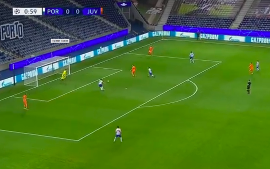🎥 | Juventus al vroeg op achterstand in Porto door dit SCHANDALIGE geklungel