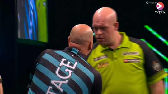 🎥​ | Michael van Gerwen over 'ruzie' met Rob Cross: 'Ik vroeg het ook gelijk aan hem'