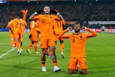 Dit is de opstelling van het Nederlands elftal voor het EK-kwalificatieduel met Wit-Rusland