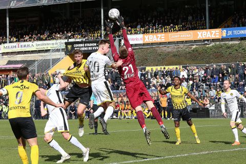 VVV grijpt naast de 3e plek: gelijkspel tegen Roda JC in Limburgse Derby