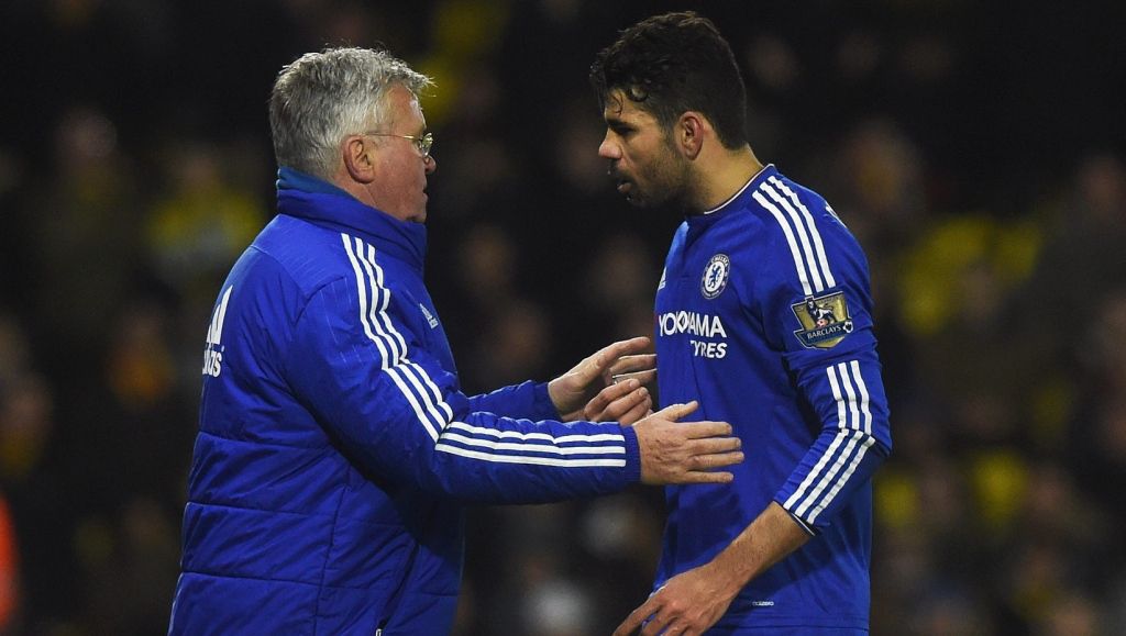 Chelsea tiende keer zonder nederlaag onder Hiddink