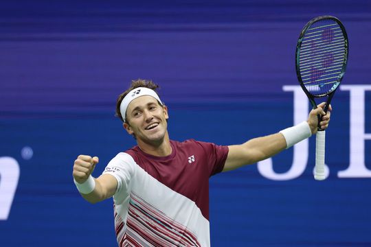 Ruud zonder al te veel problemen langs Berrettini: 1e halve finalist US Open