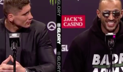 🎥 | Badr Hari en Rico Verhoeven houden verhitte persconferentie: 'Go fuck yourself'