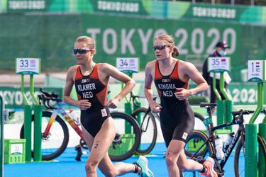 Rachel Klamer snelt naar mooie 4e plek op olympische triatlon