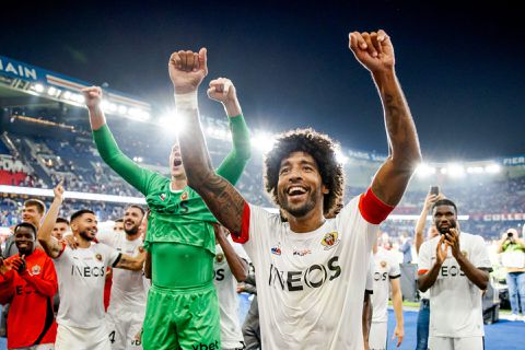 OGC Nice-verdediger Dante (40) komt in dit speciale rijtje van de Ligue 1