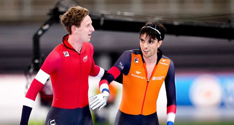 1'tje achter de naam van Patrick Roest op 5000 meter? Concurrent Eitrem haakt ziek af