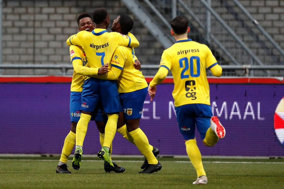 Cambuur haakt aan bij de subtop na overwinning in Maastricht