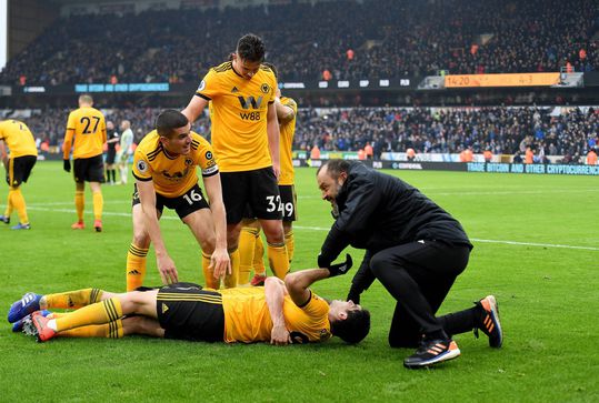 Wolves-coach Nuno krijgt boete van 8000 pond voor juichen op veld