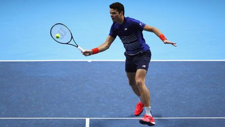 Raonic stoot via Thiem door naar halve finale ATP Finals