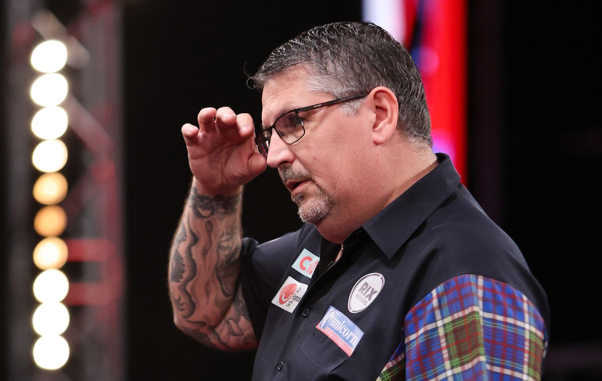 Gary Anderson ging met griepje door op de Players Championship Finals: 'Elke ronde is hier bonus'